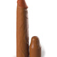 Fantasy X-tensions Elite Manga de 8 pulgadas con enchufe de 2 pulgadas Bronceado