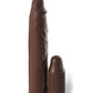 Fantasy X-tensions Elite 9in Sleeve W/ 3in Plug Brown