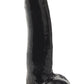 Basix Rubber Works 9in Suction Cup Dong Black