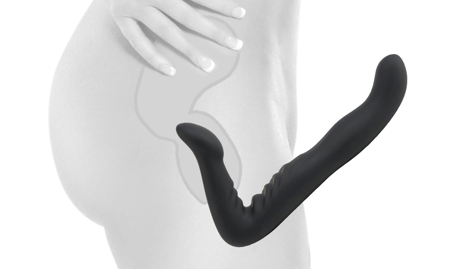 Fetish Fantasy Elite 8in Strapless Strap On Black