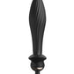 Elite Inflate 'n Throb Anal Plug Black