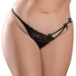 (d) Hookup Panties Bowtie Biki Xl-xxl