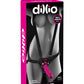 Dillio 6 Strap On Suspender Harness Set Pink "