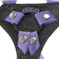 Dillio 7 Strap On Suspender Harness Set Purple "