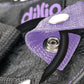 Dillio 7 Strap On Suspender Harness Set Purple "
