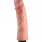 King Cock 9 In Cock Flesh Vibrating