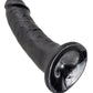 King Cock 6 In Cock Black