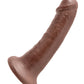 King Cock 6 In Cock Brown