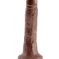 King Cock 7 In Cock Brown