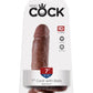 King Cock 7 En Polla C/bolas Marrón