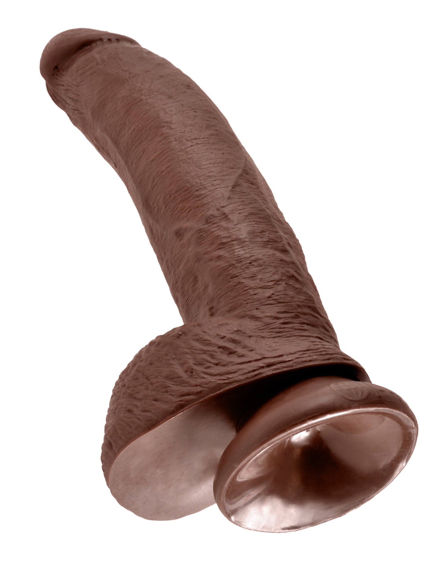 King Cock 9 En Polla Con Bolas Marrón
