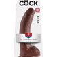 King Cock 9 En Polla Con Bolas Marrón