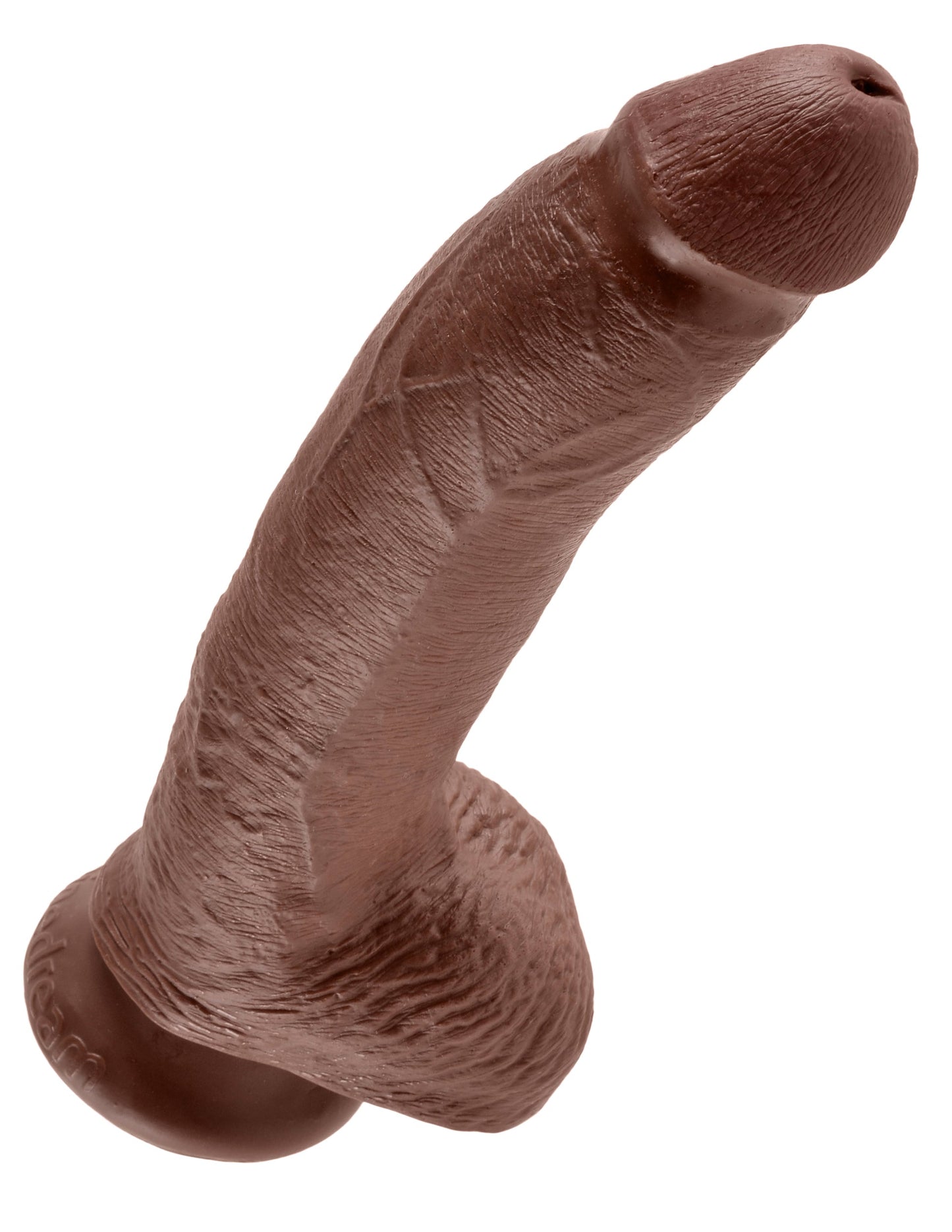 King Cock 9 En Polla Con Bolas Marrón