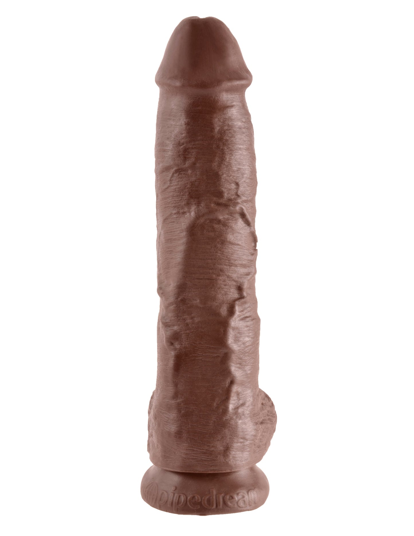 King Cock 10 En Polla C/bolas Marron