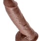 King Cock 10 En Polla C/bolas Marron