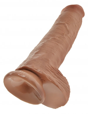 King Cock 11 en polla con bolas bronceadas