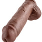 King Cock 11 En Polla Con Bolas Marrón
