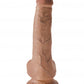 King Cock 6 en polla con bolas bronceadas