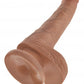 King Cock 6 en polla con bolas bronceadas