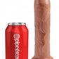King Cock 7 In Uncut Tan