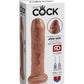 King Cock 7 In Uncut Tan