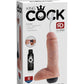 King Cock 8 en Squirting Cock con bolas ligeras