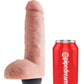 King Cock 8 en Squirting Cock con bolas ligeras