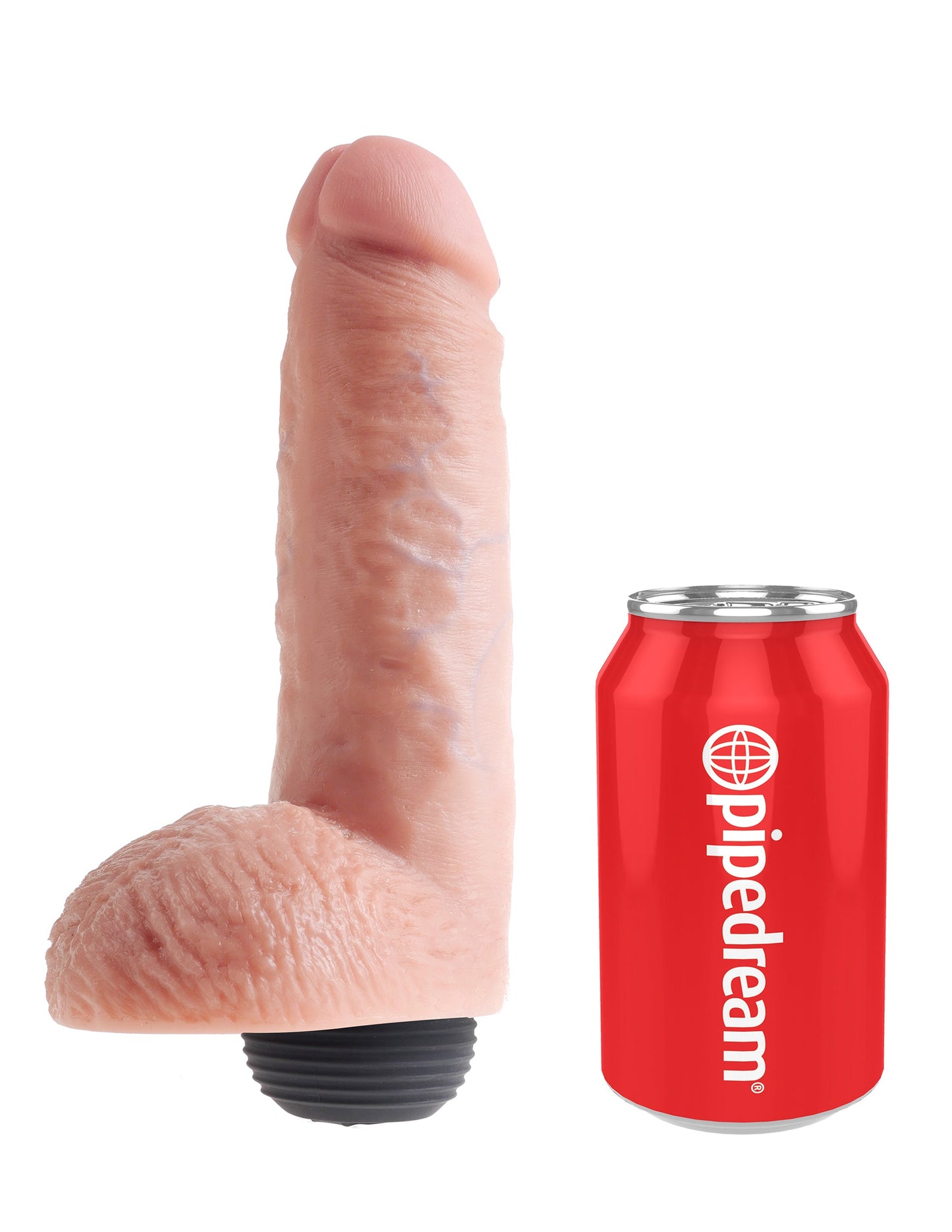 King Cock 8 en Squirting Cock con bolas ligeras