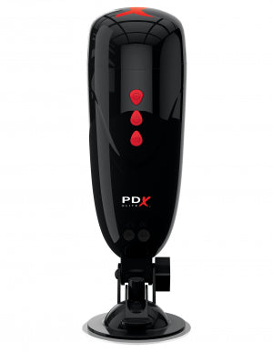 Pdx Elite Dirty Talk Starter Stroker Luz/negro