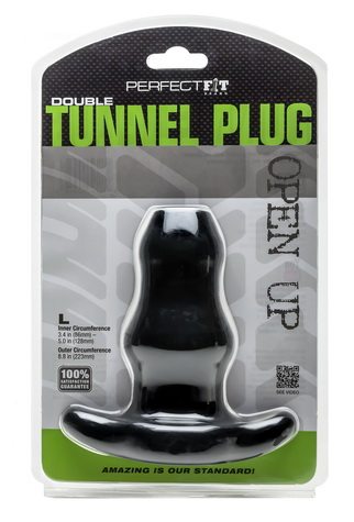 Abyssal Tunnel Large Black Plug