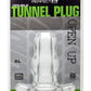 D-tunnel Plug X Large Ice Clear