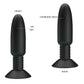 Plug Anal con Cuentas de Placer y Control Remoto
