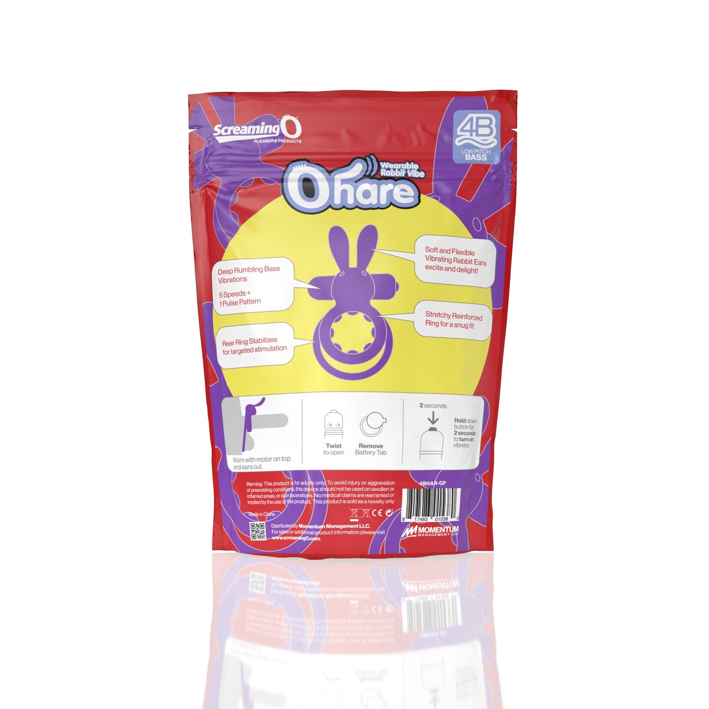 Screaming O 4b Ohare Grape (bajo)