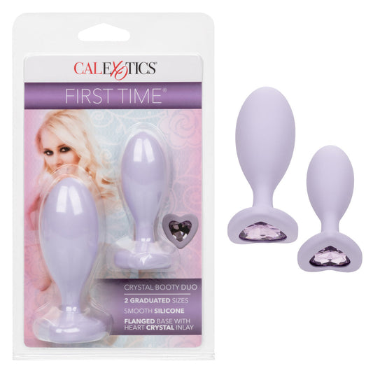First Time Love Crystal Booty Duo Púrpura