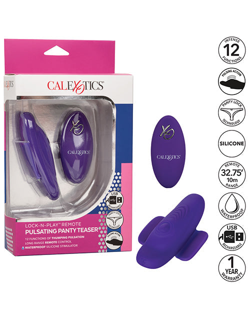 Avance de bragas pulsantes remotas Lock-n-play
