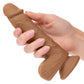Dual Density Silicone Stud 5in Brown