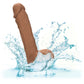 Dual Density Silicone Stud 5in Brown