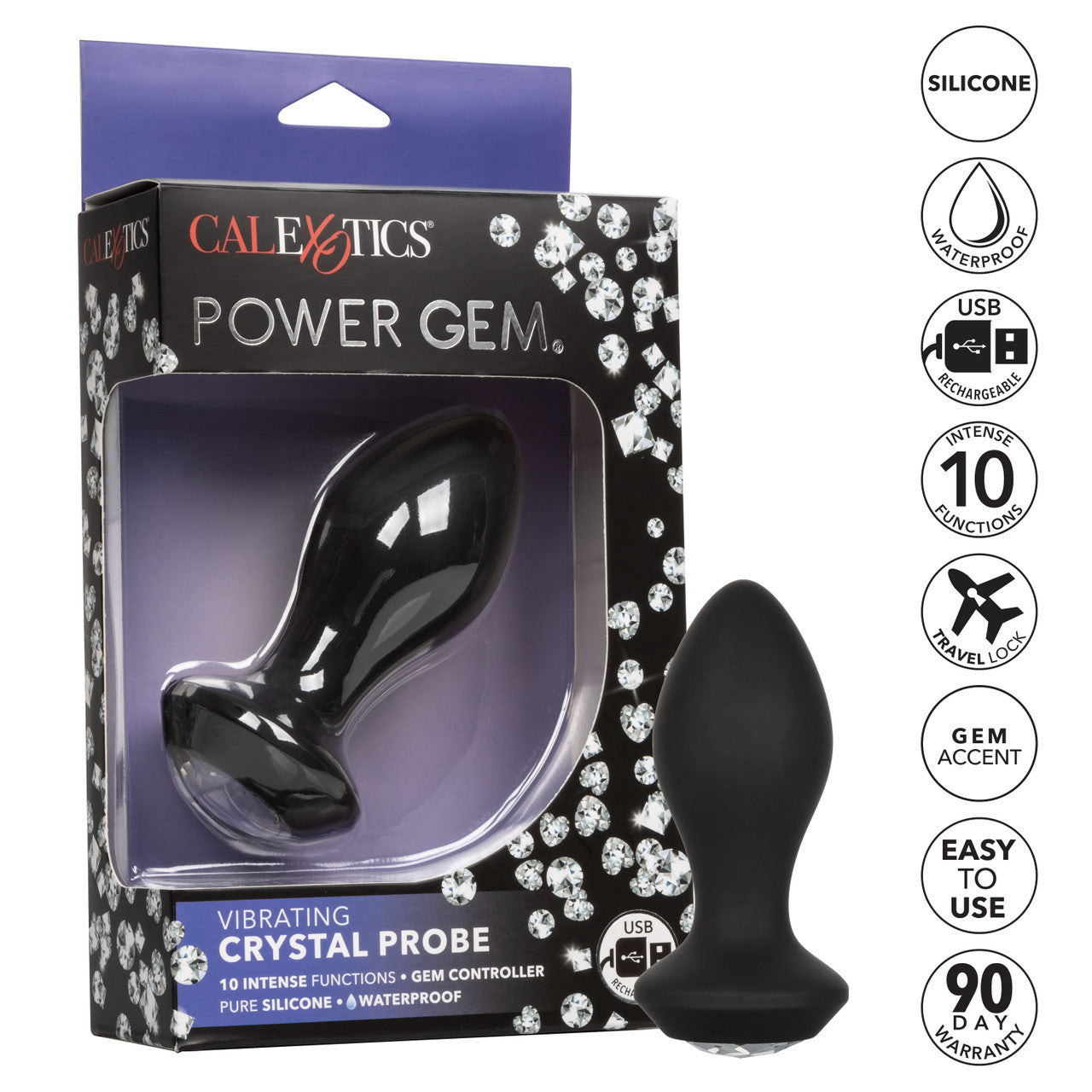 Power Gem Vibrant Crystal Probe