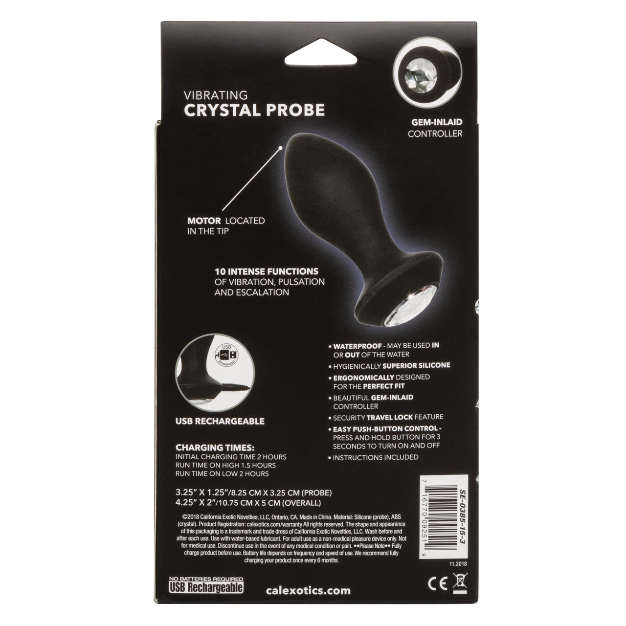 Power Gem Vibrant Crystal Probe