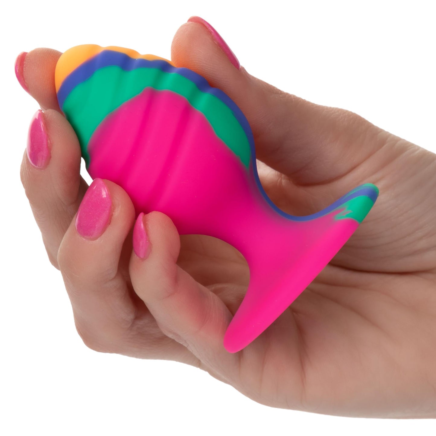 Psychedelic Swirl Medium Cheeky Plug