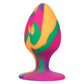 Bold Tie-Dye Large Cheeky Plug