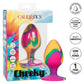 Bold Tie-Dye Large Cheeky Plug
