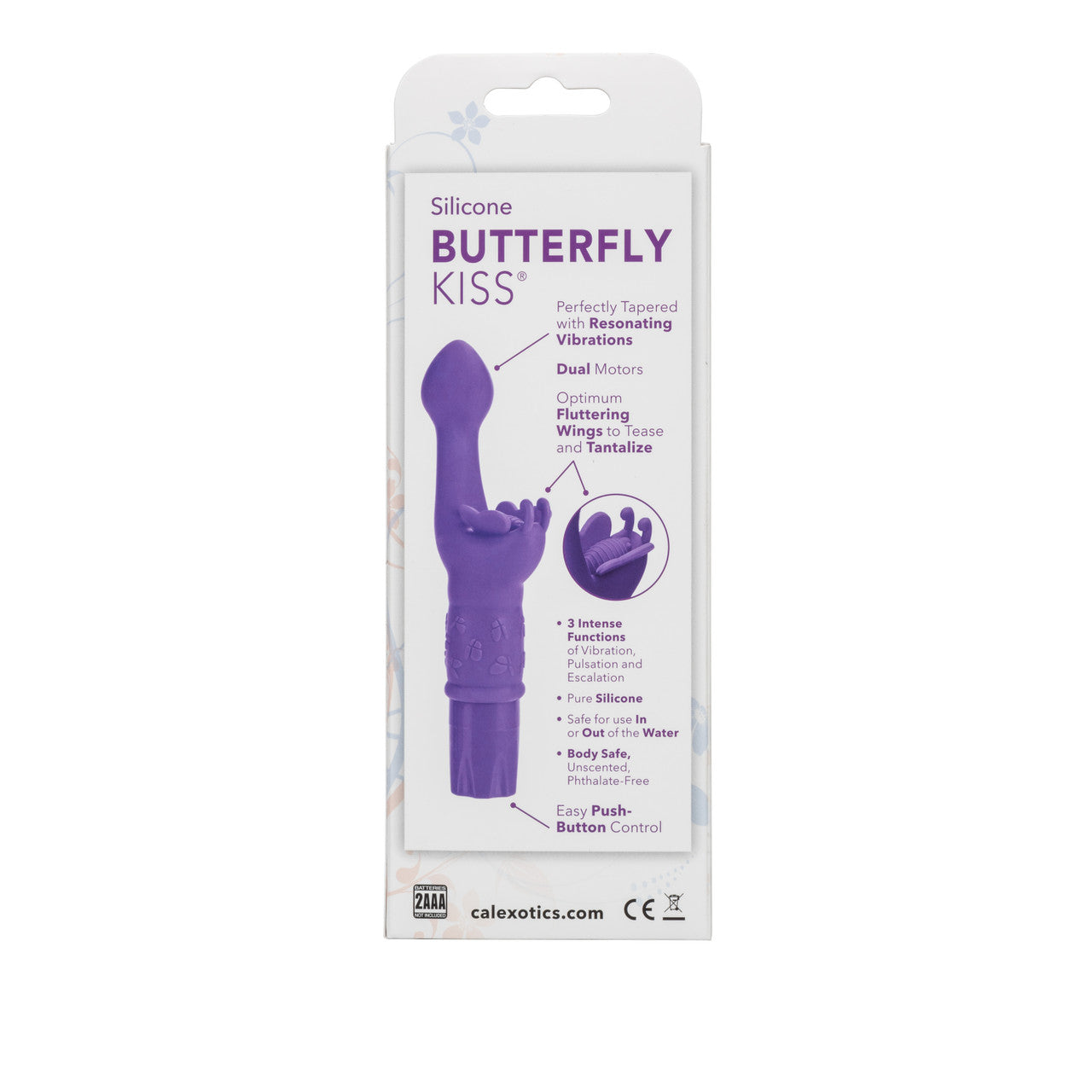 Butterfly Kiss Silicone Purple
