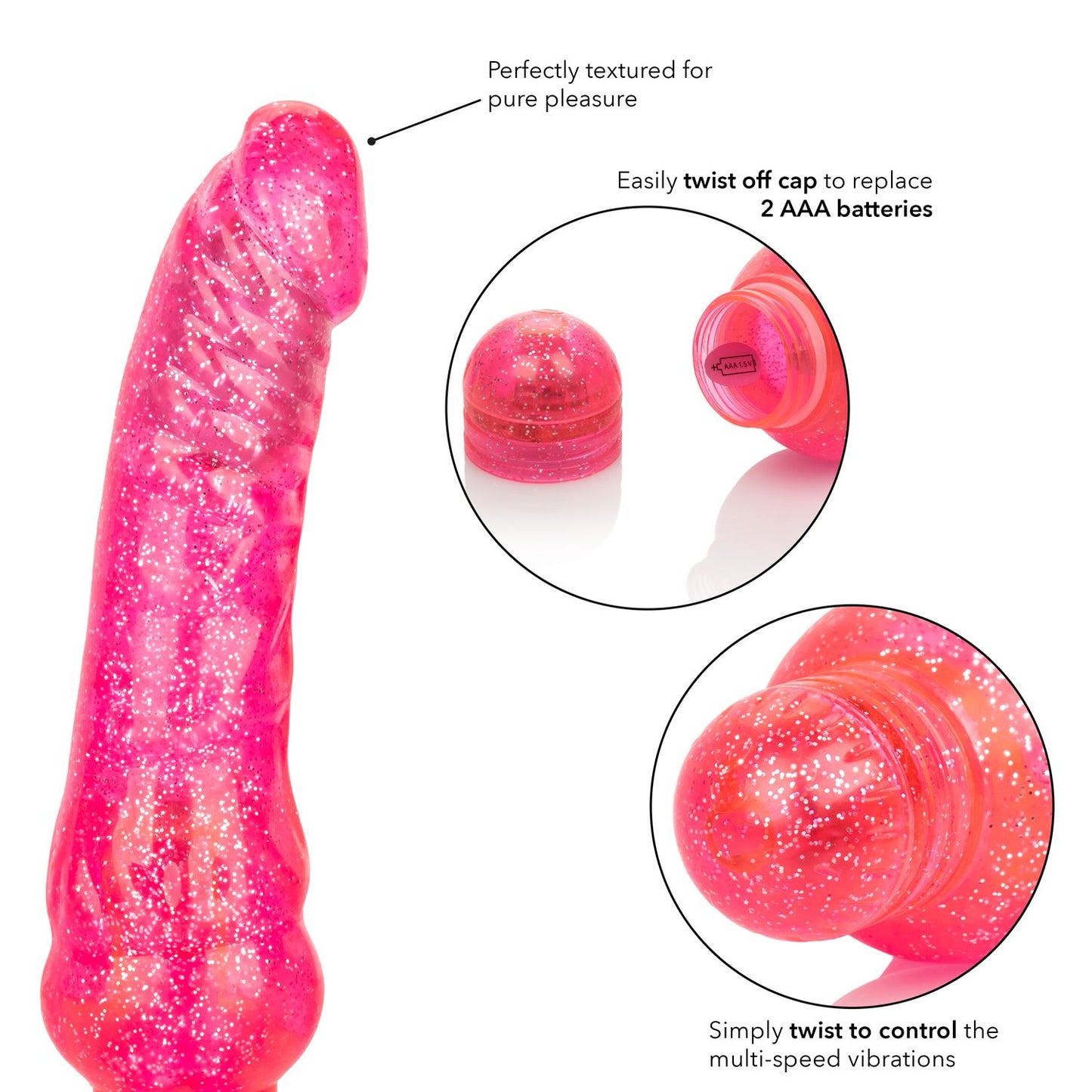 Sparkle Glitter Jack Pink
