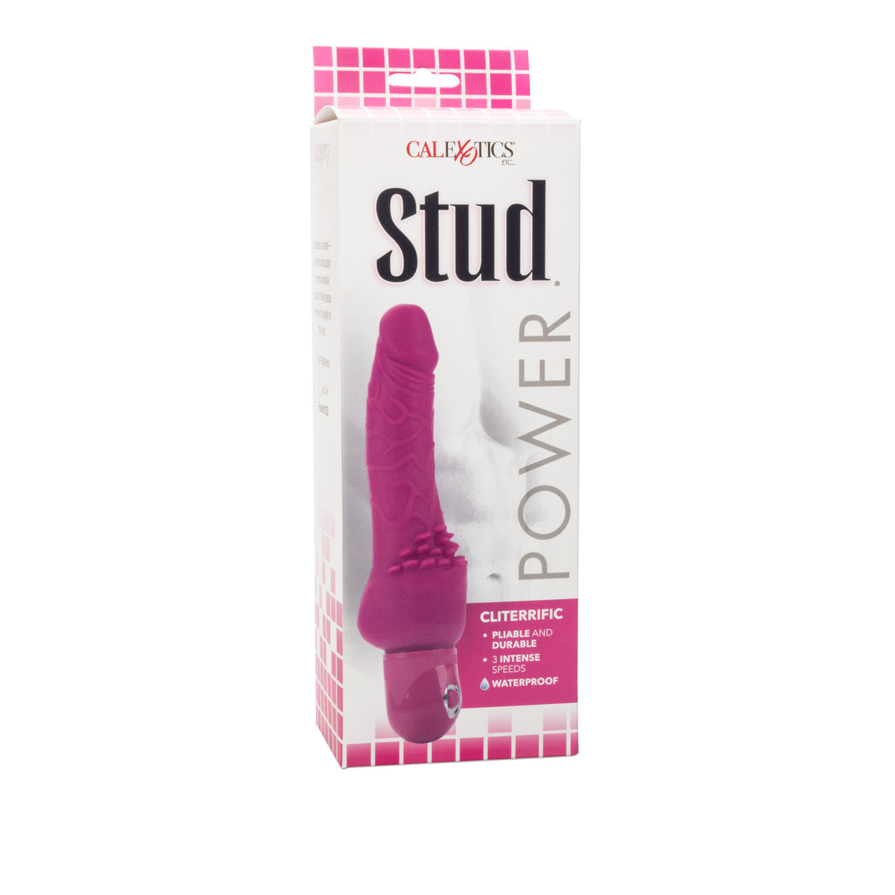 Power Stud Clitterific Rosa
