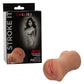 Stroke It Doble entrada Coño y culo Marrón