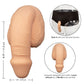 Packer Gear 5in Pene de Silicona Marfil