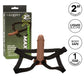 Extensión Performance Maxx Lifelike Con Arnés Marrón