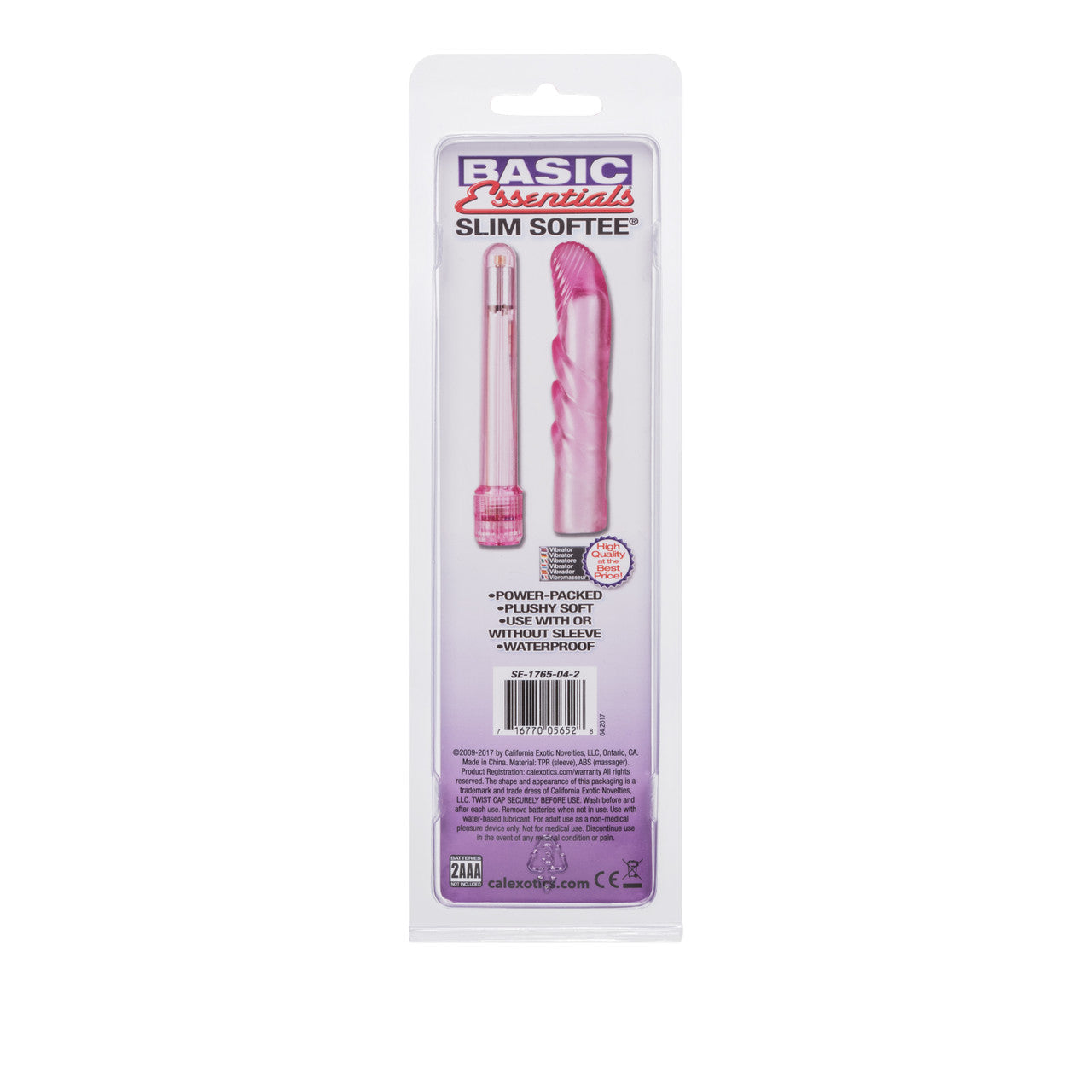 Basic Essentials Slim Softee Pink