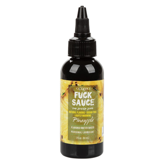 Lubricante con sabor a piña y salsa Fuck, 2 onzas